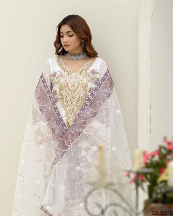 ChandraBindu Eid-ul-Adha/24 Unstitched Pakistani Soft Jorjet Collection